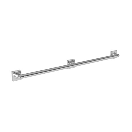 Newport Brass Two Post 42" Grab Bar in Polished Chrome, 45" L, Solid Brass, Polished Chrome 2040-3942-26